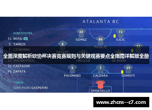 全面深度解析欧协杯决赛竞赛规则与关键观赛要点全指南详解版全册