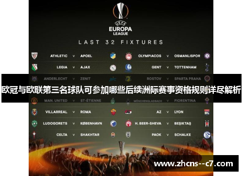 欧冠与欧联第三名球队可参加哪些后续洲际赛事资格规则详尽解析